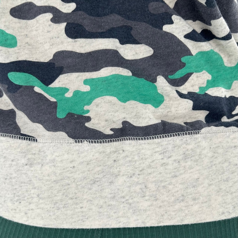 Nike‎ Women's Camo Zip Up Hoodie Small Green Black Gray Casual Athleisure - Picture 6 of 8